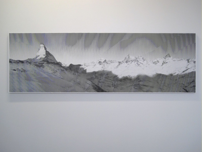 CNC gefräßte Abbildung von Bergen